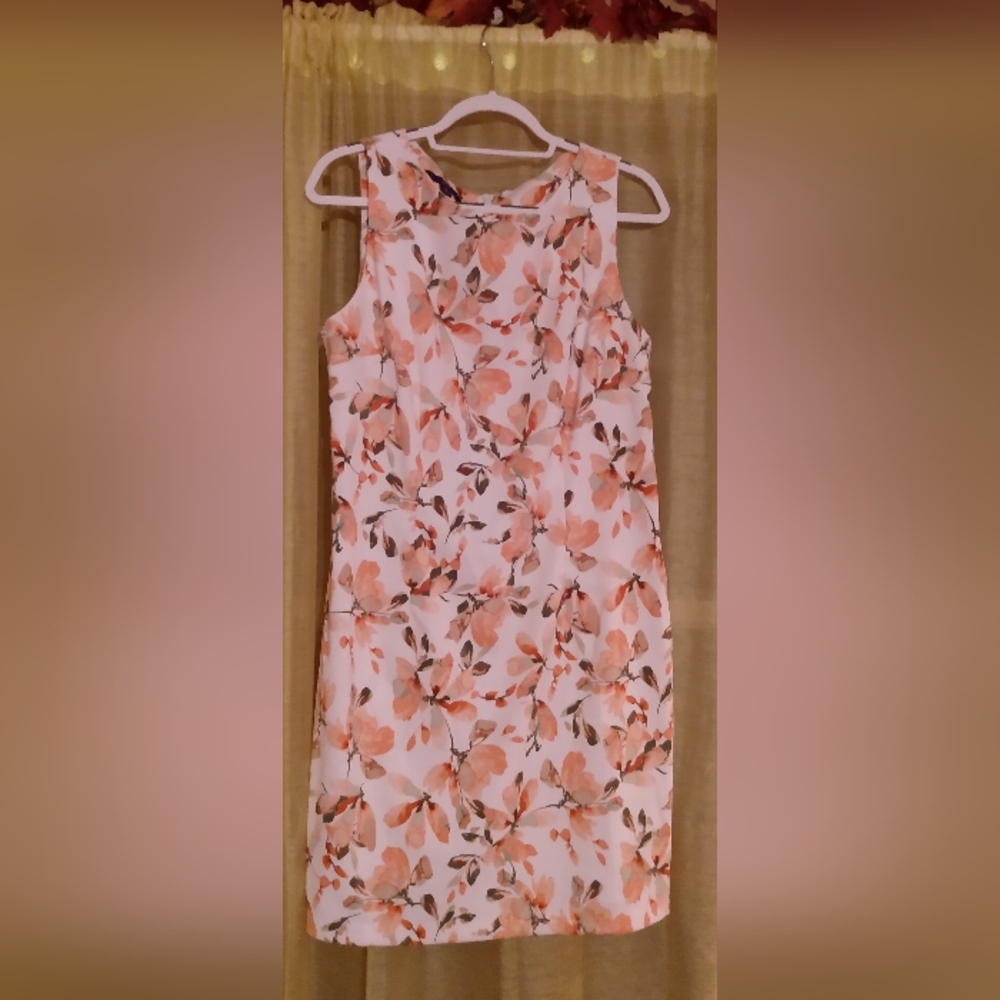 Apt. 9 Watercolor Floral Sleeveless Dress
